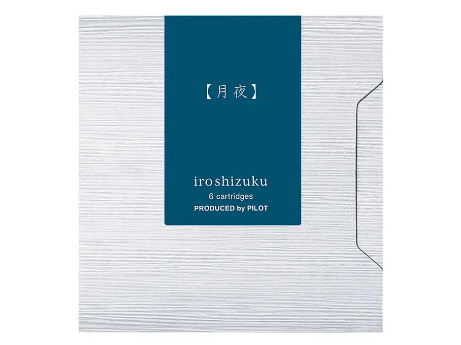 Pilot Iroshizuku cartridge 6 pack - Blue Tsuki-yo