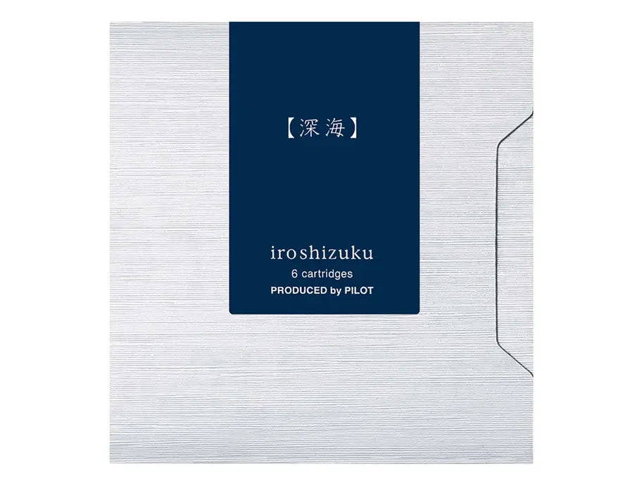 Pilot Iroshizuku cartridge 6 pack - Blue Shin-Kai