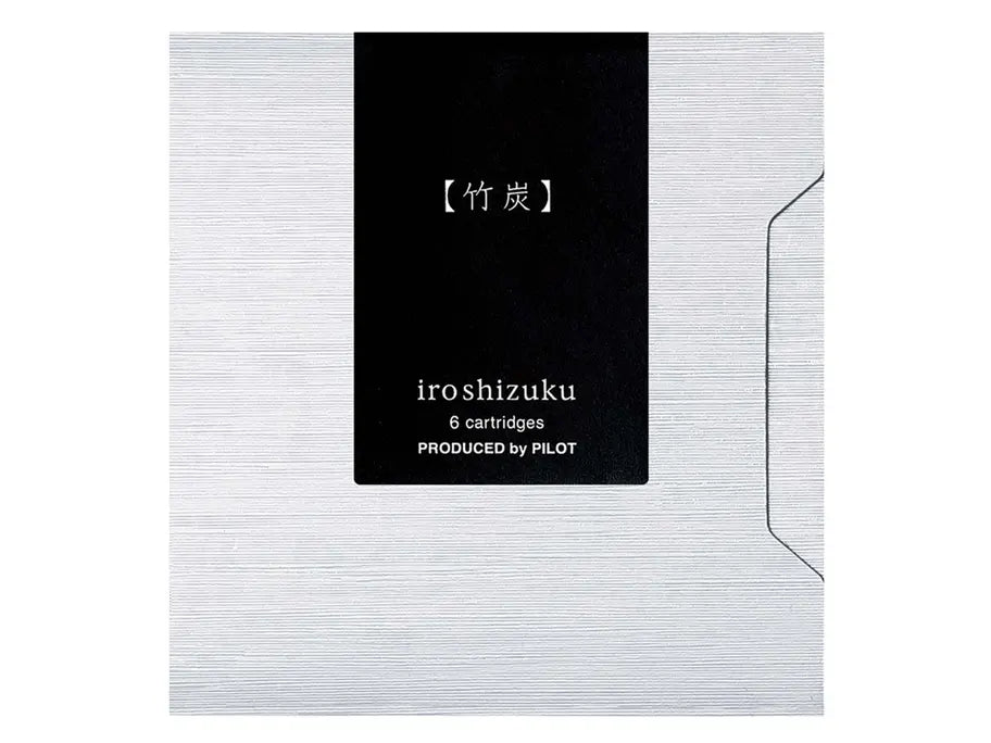 Pilot Iroshizuku cartridge 6 pack - Black Take-Sumi