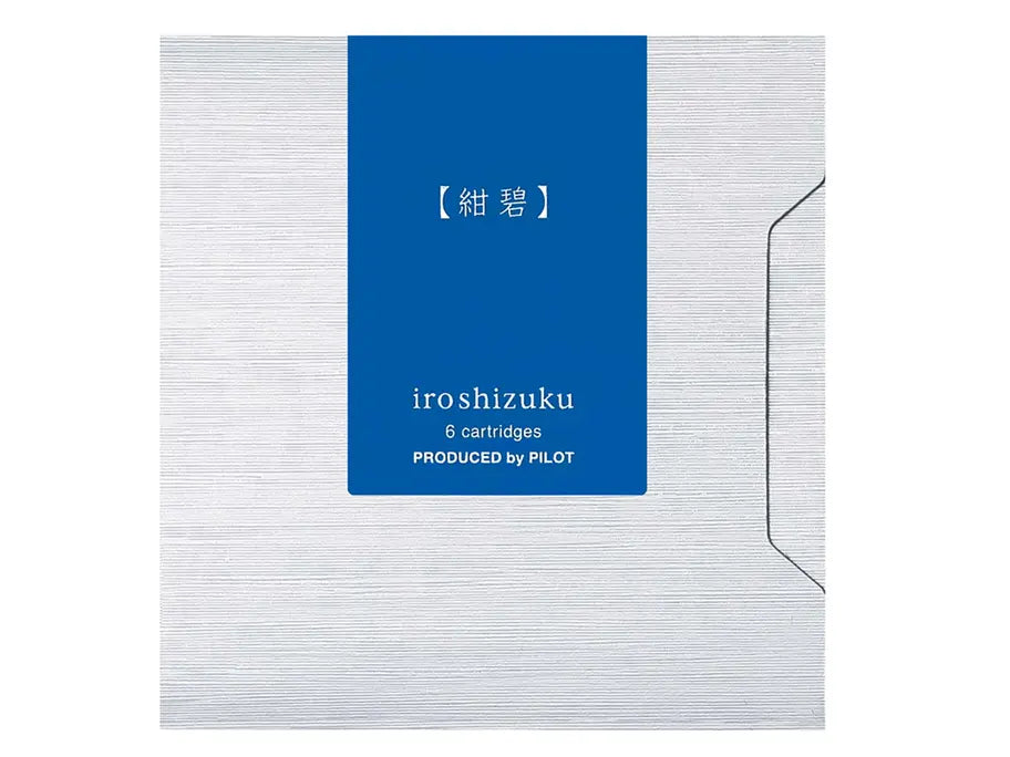 Pilot Iroshizuku cartridge 6 pack - Blue Kon-Peki