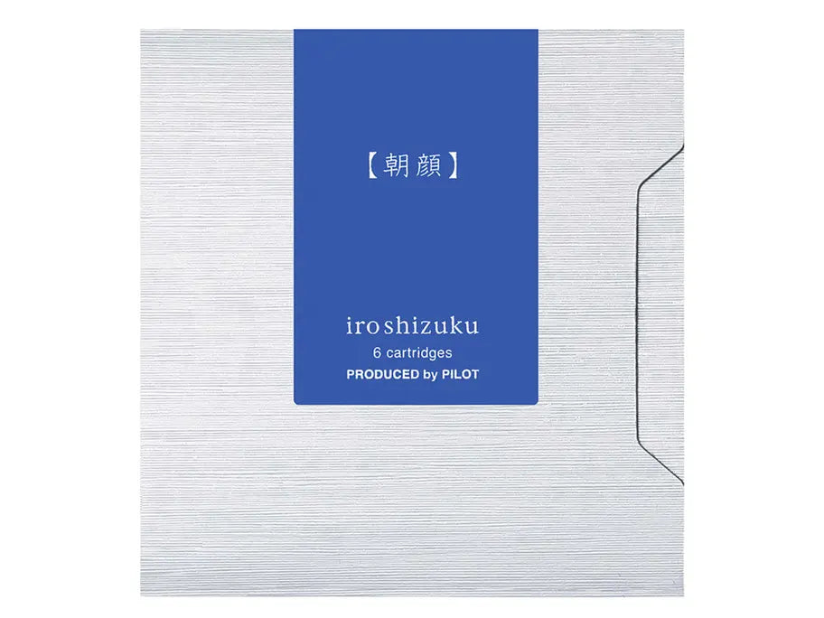 Pilot Iroshizuku cartridge 6 pack - Blue Asa-Gao