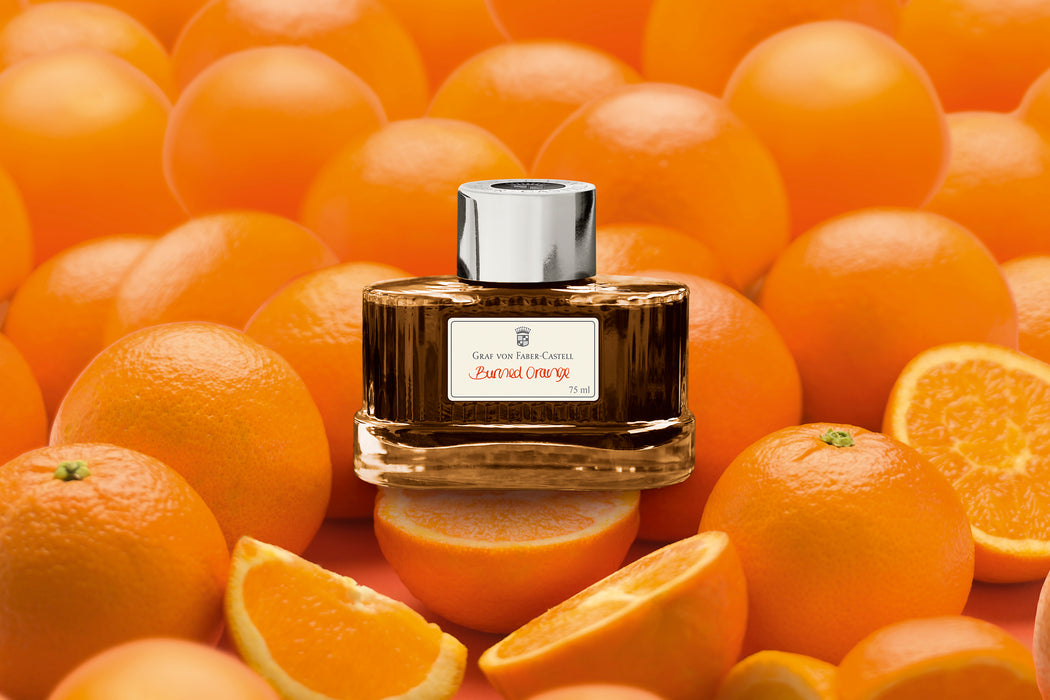 Graf von Faber-Castell Ink bottle Burned Orange, 75ml