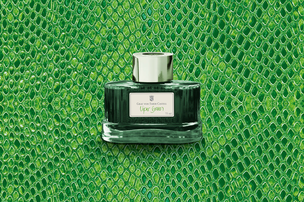 Graf von Faber-Castell Ink bottle Viper Green, 75ml