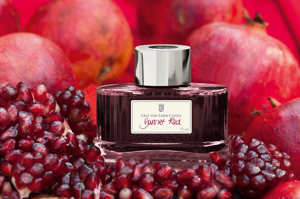 Graf von Faber-Castell Ink bottle Garnet Red, 75ml