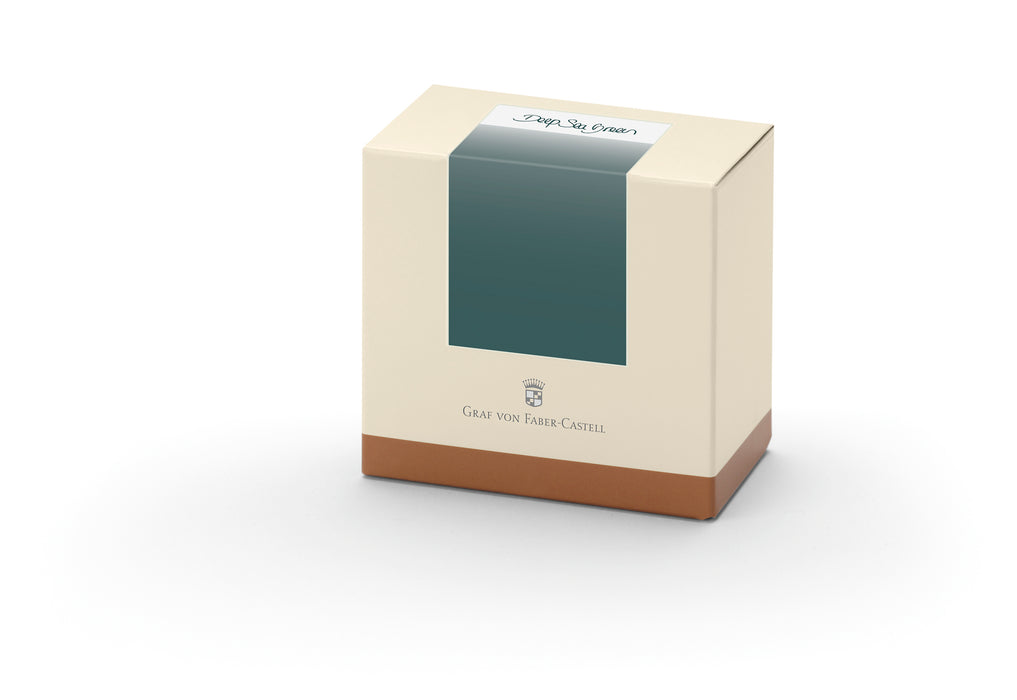 Graf von Faber-Castell Ink bottle Deep Sea Green, 75ml
