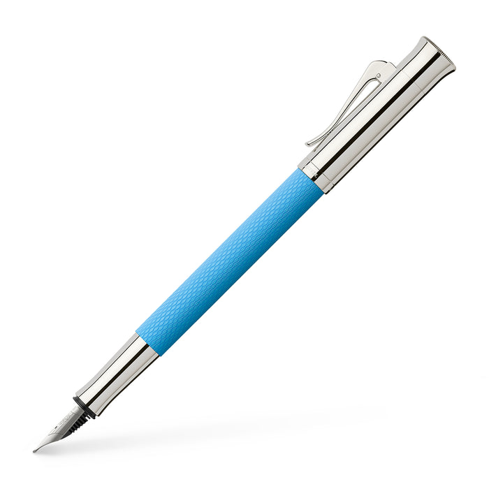 Graf von Faber-Castell Guilloche Gulf Blue Fountain pen