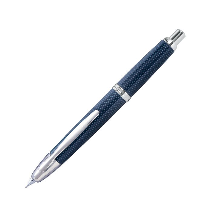 Pilot Capless Rhodium Trims- Graphite Blue