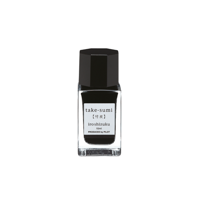 Pilot Iroshizuku Ink Mini - Black Take-Sumi - 15 ml