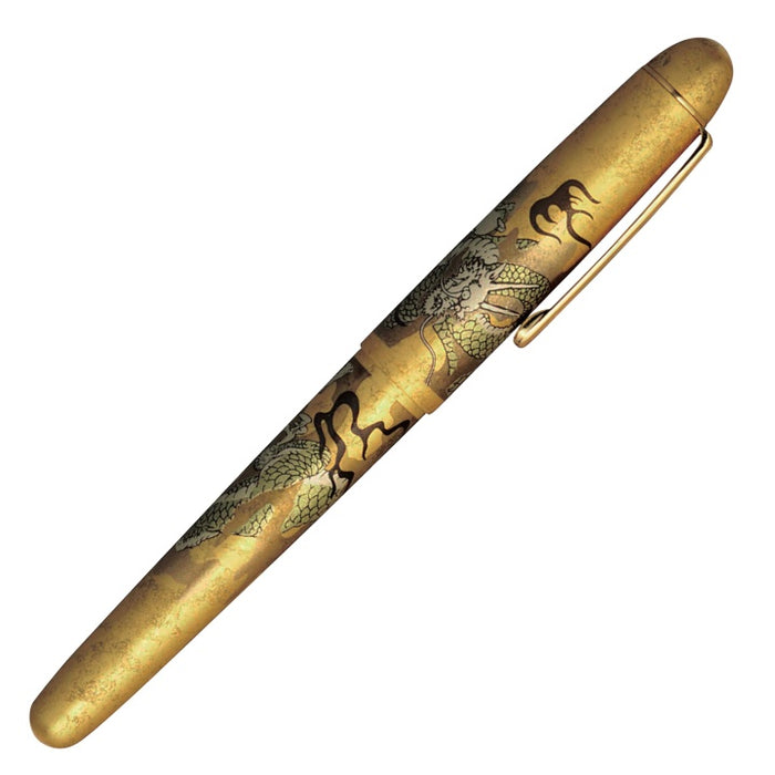 Platinum Kanazawa Gold Leaf Ascending Dragon Fountain Pen