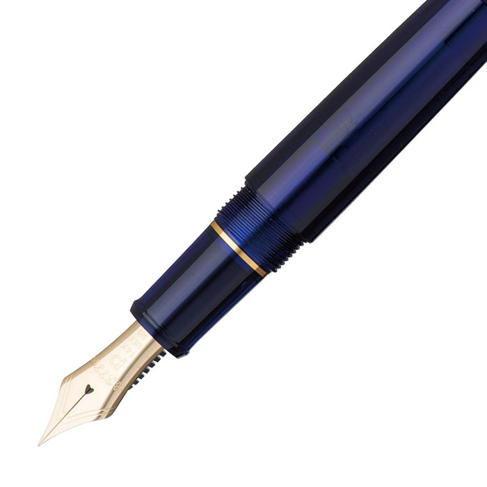 Platinum #3776 Century Chartres Blue Fountain Pen