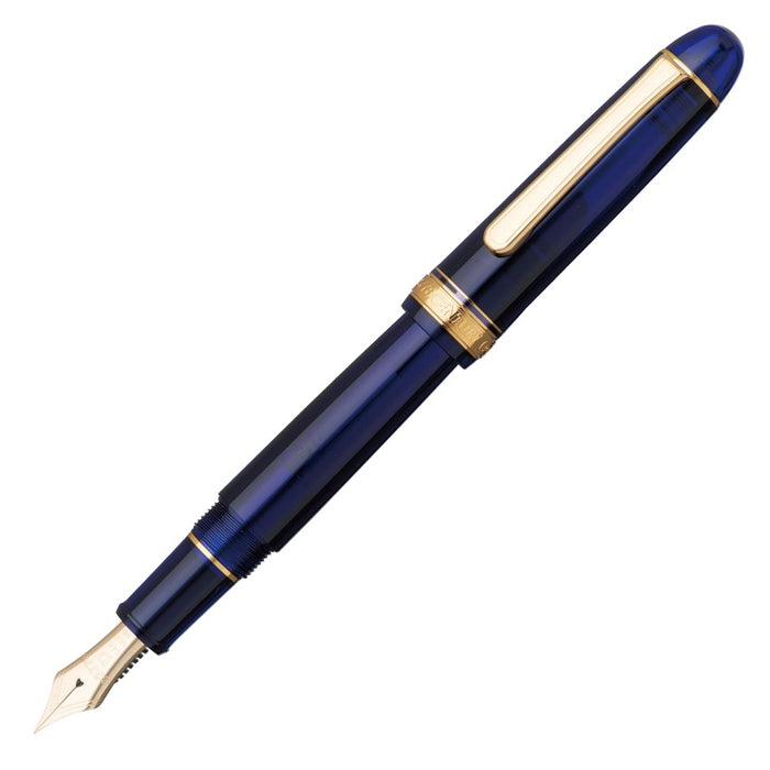 Platinum #3776 Century Chartres Blue Fountain Pen