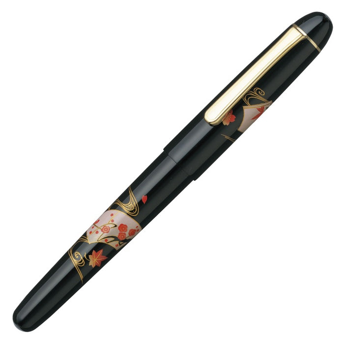 Platinum 'Kaga' Hira Maki-e Semmen Fountain Pen